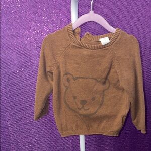 🎉🎉USED H&M Brown Bear Kids Sweater
